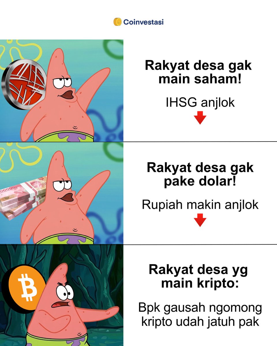 coinvestasi's tweet photo. Punten pak 🗿🙏🏻 https://t.co/f5AmUgAkUe