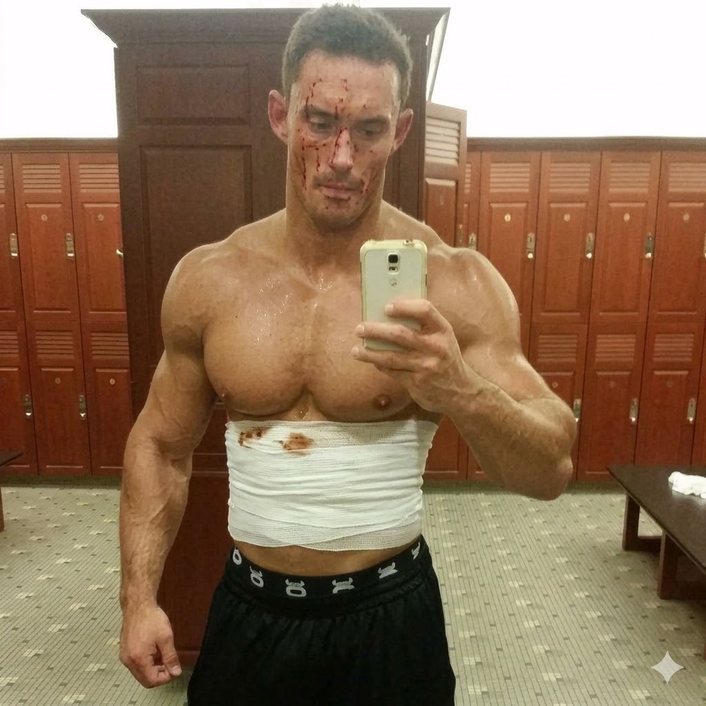 MorettiLegacy's tweet photo. Bruised &amp; Barely standing.

And I still walked out over @SolomonMonster3 .

@KeepTheSabbath1  sent his little assassin @SamoanShadow to finish the job afterward… but all he did was make this personal.

When you make a Moretti bleed, regret follows.

#IlSangueDeiMoretti #1WM https://t.co/ccVJd0Ug5A