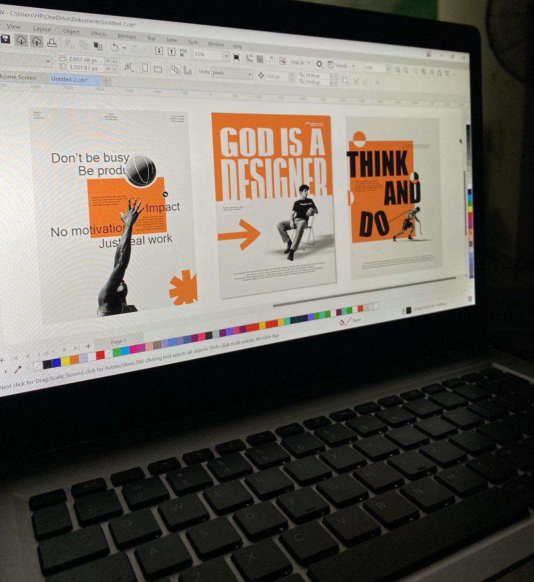 pixelprodigee's tweet photo. My first CorelDraw design. Decided to try something simple first whilst learning how the tool works

What do you think? 

#graphicdesign #coreldraw #minimal #design https://t.co/oO5uM9Dr8q