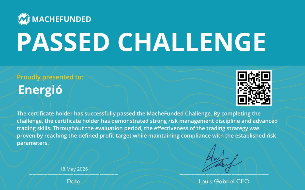 trybeenergio's tweet photo. If no be machefunded, e no be prop firm..Another payout bagged on a Monday morning less than 5 minutes after request along with a 1m funded certificate 
Trade with machefunded today and have peace🔥🔥🔥
@machefunded
@femziiy https://t.co/Z5k6A9xY6r