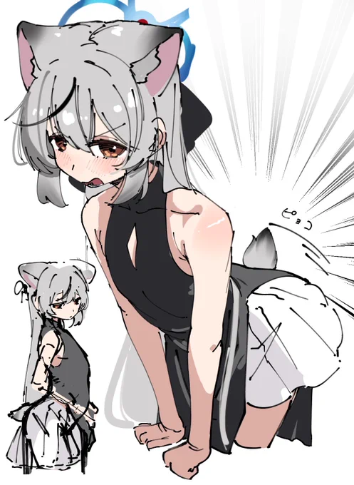 ココナちゃんに小さい尻尾があったら良いなって