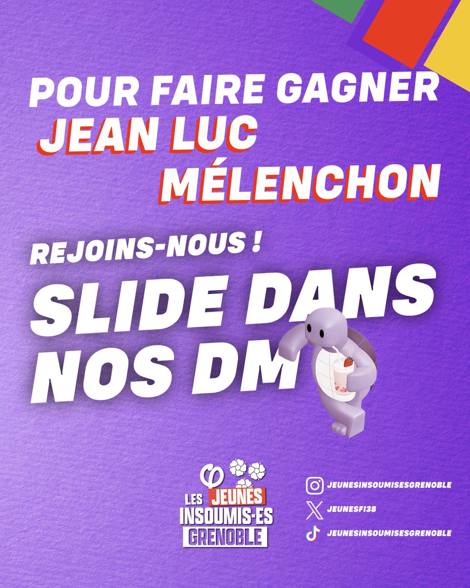 Jeunes insoumis·es Grenoble tweet media