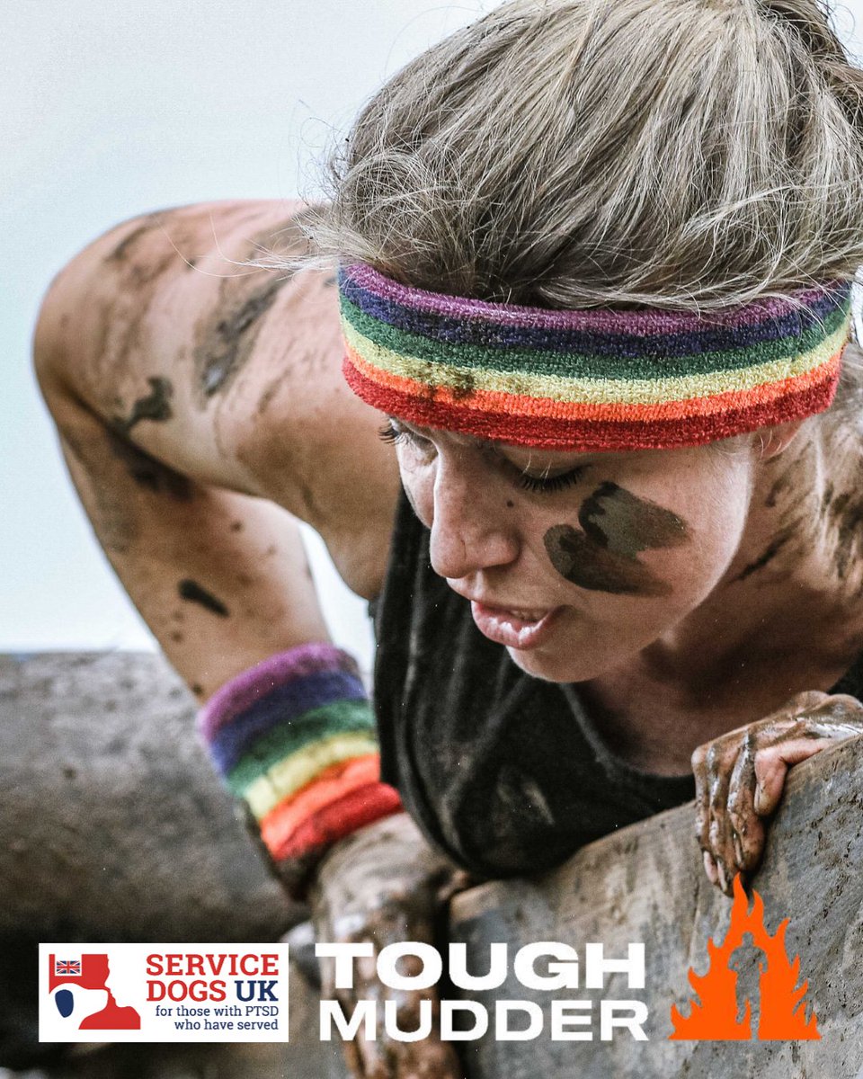 ServiceDogsUK's tweet photo. Fancy getting muddy for a great cause? 💪🐾

Take on a Tough Mudder challenge and raise funds for Service Dogs UK, helping us partner rescue dogs with Military and Blue Light Veterans living with PTSD, changing two lives at a time

Find your nearest event: https://t.co/qZSsrzkv10 https://t.co/wqV0DaOTNB
