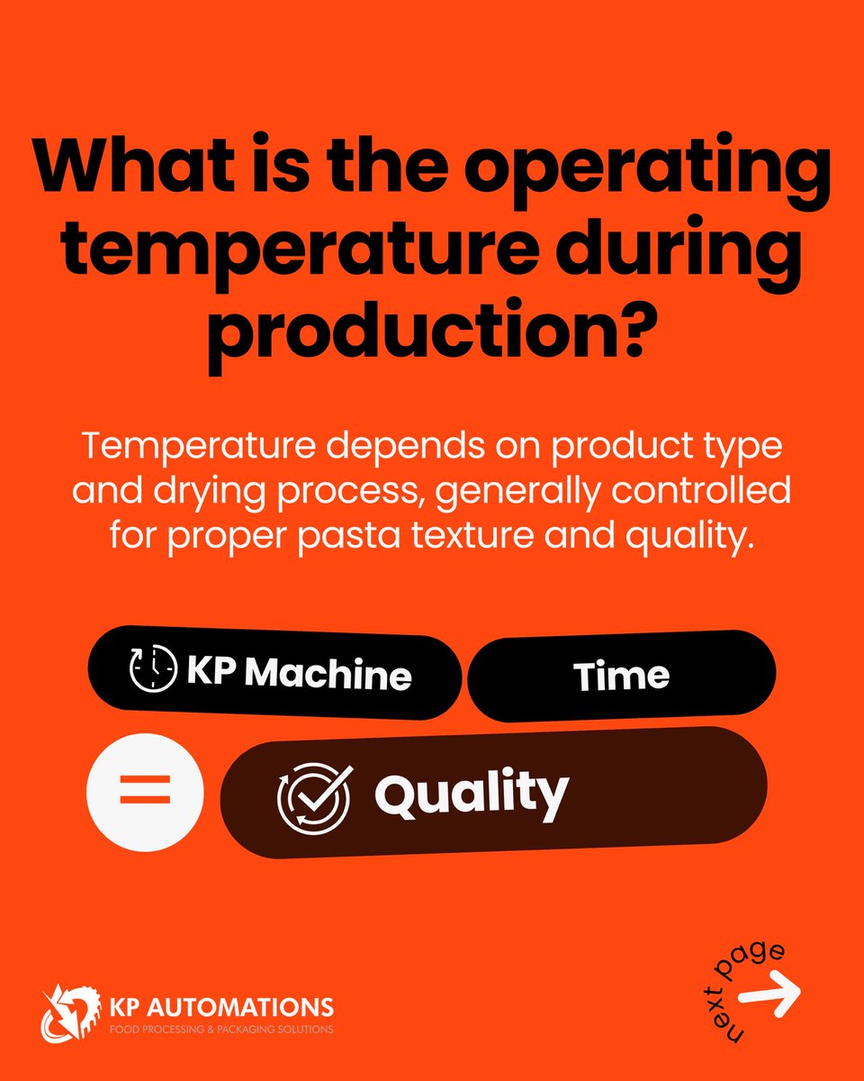 KpAutomations55's tweet photo. We’re bringing a modern edge to a culinary classic. Modern pasta manufacturing isn’t just about making volume—it’s about high-precision automation, minimizing waste, and maximizing texture.

🔗 Head to https://t.co/E0QeSAiKfQ to see our modern industrial setups in action. https://t.co/wEmIfVHNlv