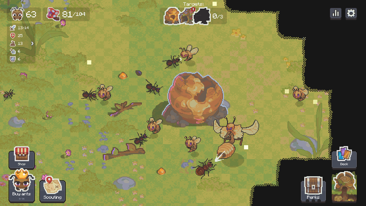 Pixel_Cells's tweet photo. While our little workers are busy building the colony, we have some  fresh frames for you to enjoy! Take a look at the daily life under (and  above) the ground🐜✨
#AntColony #indiegame #screenshotsaturday #gamedev https://t.co/5tL2M73bEB