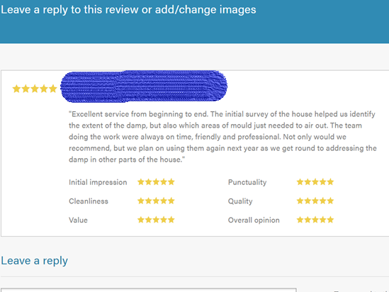 DampSolutions1's tweet photo. 5‑star @TrustATrader recent Feedback. ⭐️⭐️⭐️⭐️⭐️
Quick responses, clear communication, professional teams and high‑standard workmanship consistently recognised. Great to see our service standards reflected in recent reviews.
Damp Proofing Solutions — proven for nearly six decades https://t.co/2qGVHEehj8