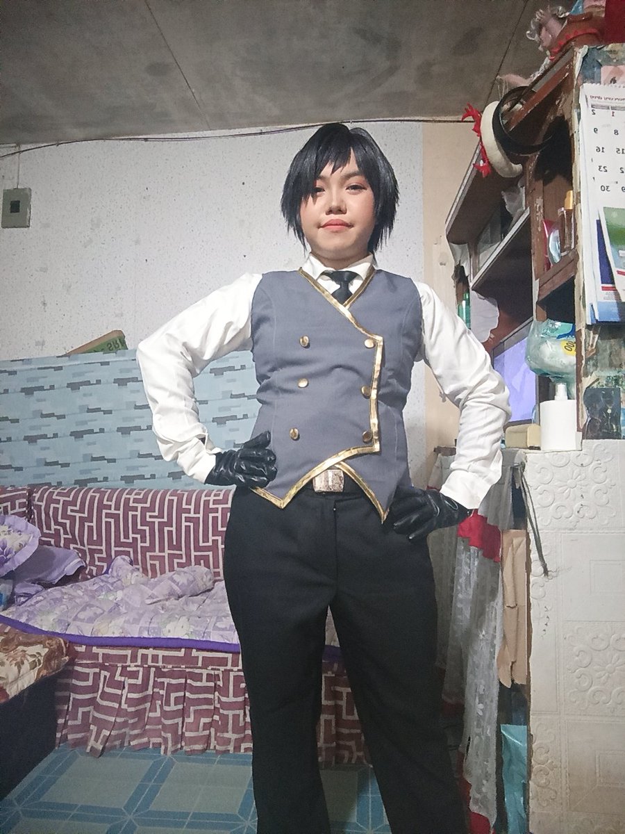 Rheavalanche's tweet photo. Took some pics from my Yuuka cos trial. Here are some of my favorites 🥺

#twst #twistedwonderland #twstcosplay #yuukahirasaka #cosplay https://t.co/Y1GF5rdaFO