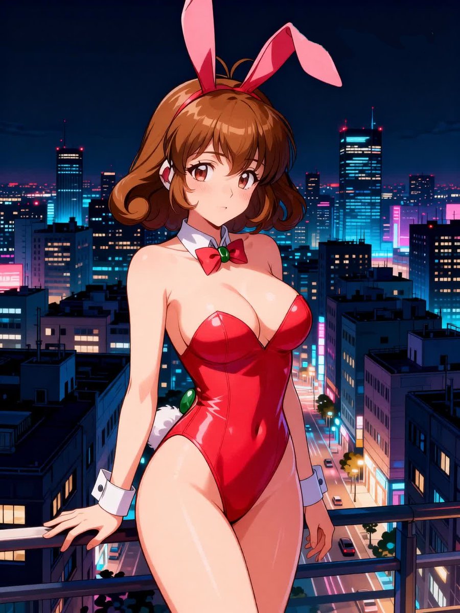 AnTj98's tweet photo. @Bl1168WXIjROHAa こんばんは!アニメで特撮ものの舞台裏を描くとは、本当に凄いですね。ところで、「コレクター・ユイ」の主人公の春日結ちゃんのバニーガール姿四点を公開します!13歳のオトナの魅力満載です!是非、ご覧下さい!それでは! https://t.co/vVKxh73Nb9