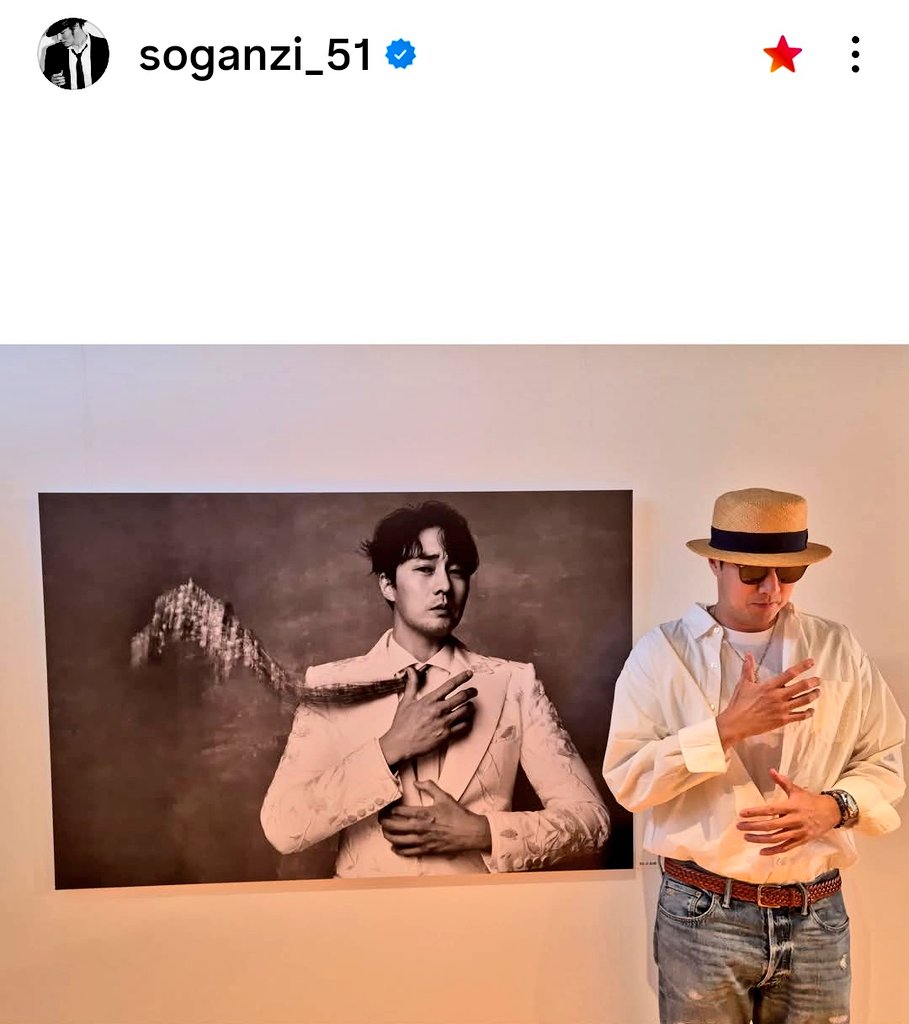 Baribari1104's tweet photo. 韓国の写真展に行ったのですね😎
後輩思いです💚
#ソ・ジソブ #SoJisub
#소지섭
#オク・テギョン
#옥태경 #OKTaecyeon
#51K
#吉田ユニ #キム・ヨンジュン
#Face_to_face https://t.co/6CyOLjjqjc