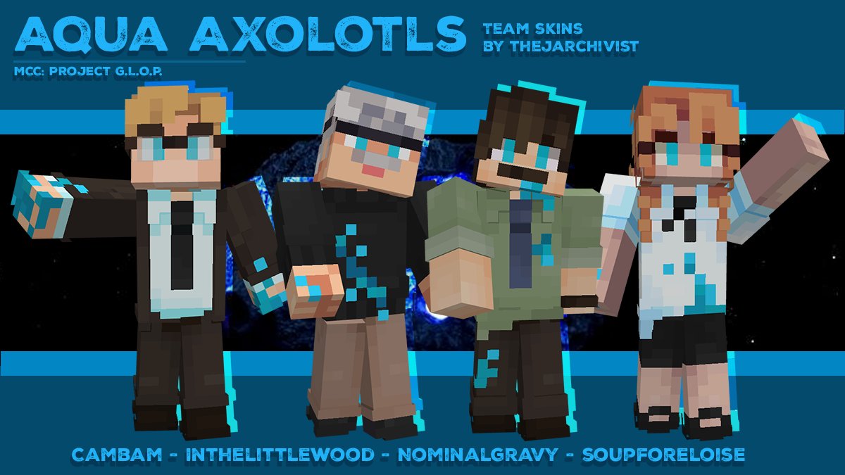 TheJarchivist's tweet photo. 💙🎙️ MCC: Project G.L.O.P.  
Aqua Axolotls - The Guy Who Didn't Like Musicals
 
︶꒷꒦︶ ๋࣭ ⭑

DL in thread 
#mcc #mccskins #aquaaxolotls #cambam #inthelittlewood #itlw #nominalgravy #soupforeloise #tgwdlm https://t.co/f0H9APQGBn