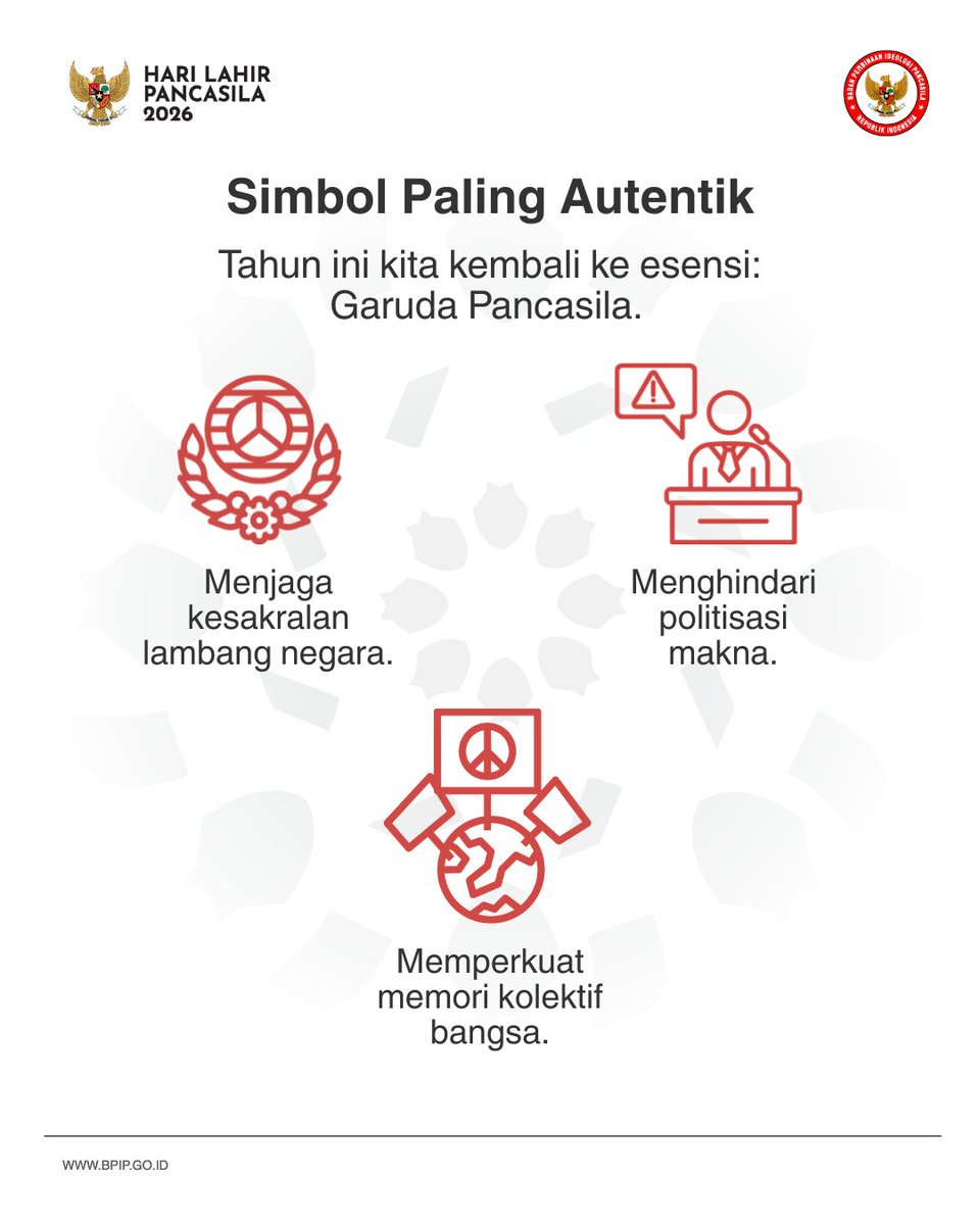 Badan Pembinaan Ideologi Pancasila tweet media