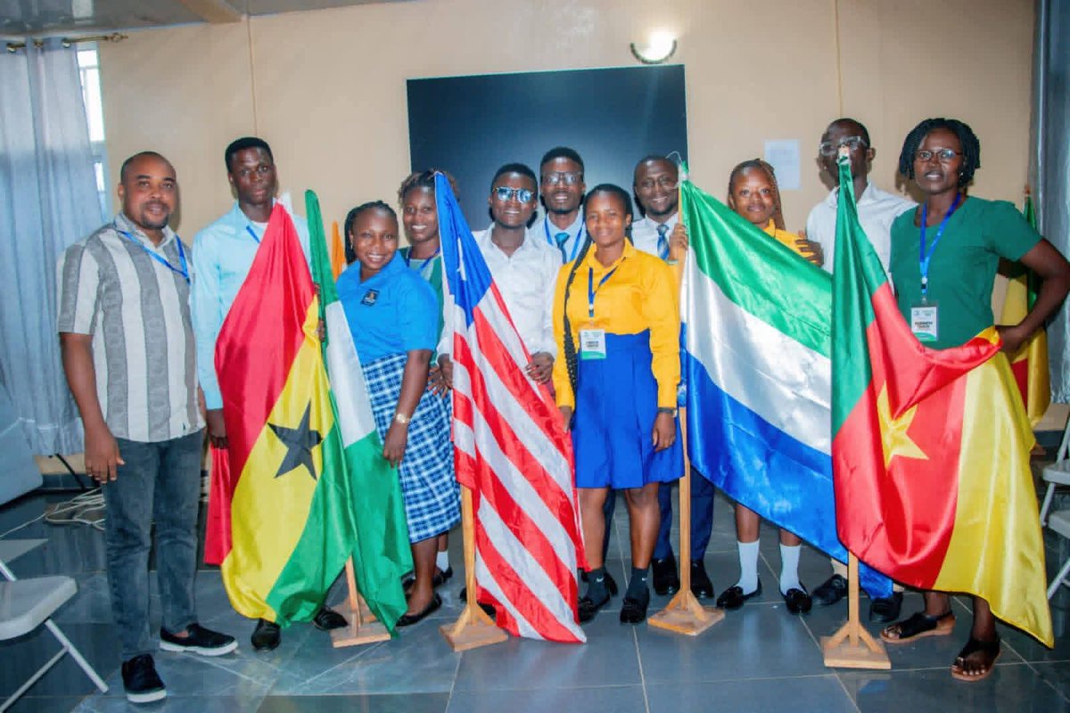 CedricHailer's tweet photo. I’m excited to celebrate Leader @WatdingDarcy27 and @TelatouRougayatou, two amazing youth leaders. 

This year, they excellently represented Young Life Cameroon in Sierra Leone for our Young Life Africa hands-on leadership training. https://t.co/CVmV8KHxSl