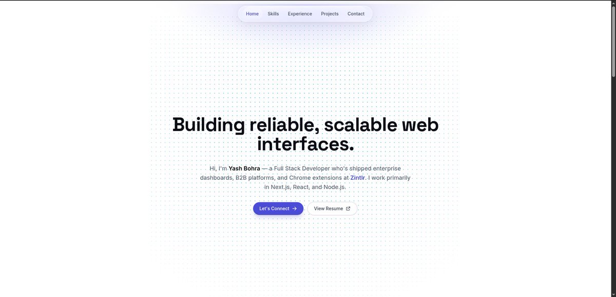 phantomdeploy's tweet photo. made some updates to my existing portfolio, would appreciate your feedback on it
https://t.co/8S9aM0XB5n https://t.co/V6Hy05TfWi