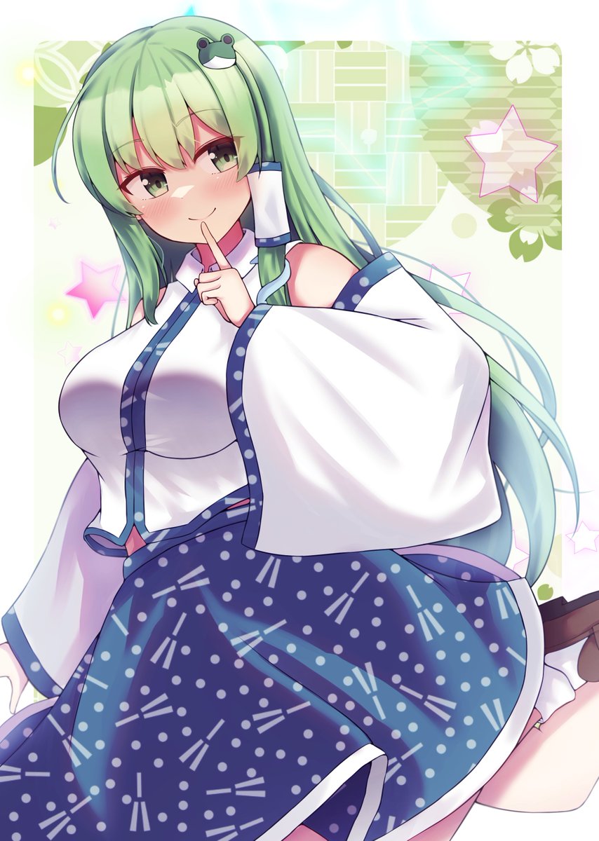 H4ru_Kominato's tweet photo. 🌟🐸奇跡の現人神🐍🌟

#東方Projectㅤㅤㅤㅤ 
#5月18日は東風谷の日 https://t.co/W9NB1seOq3