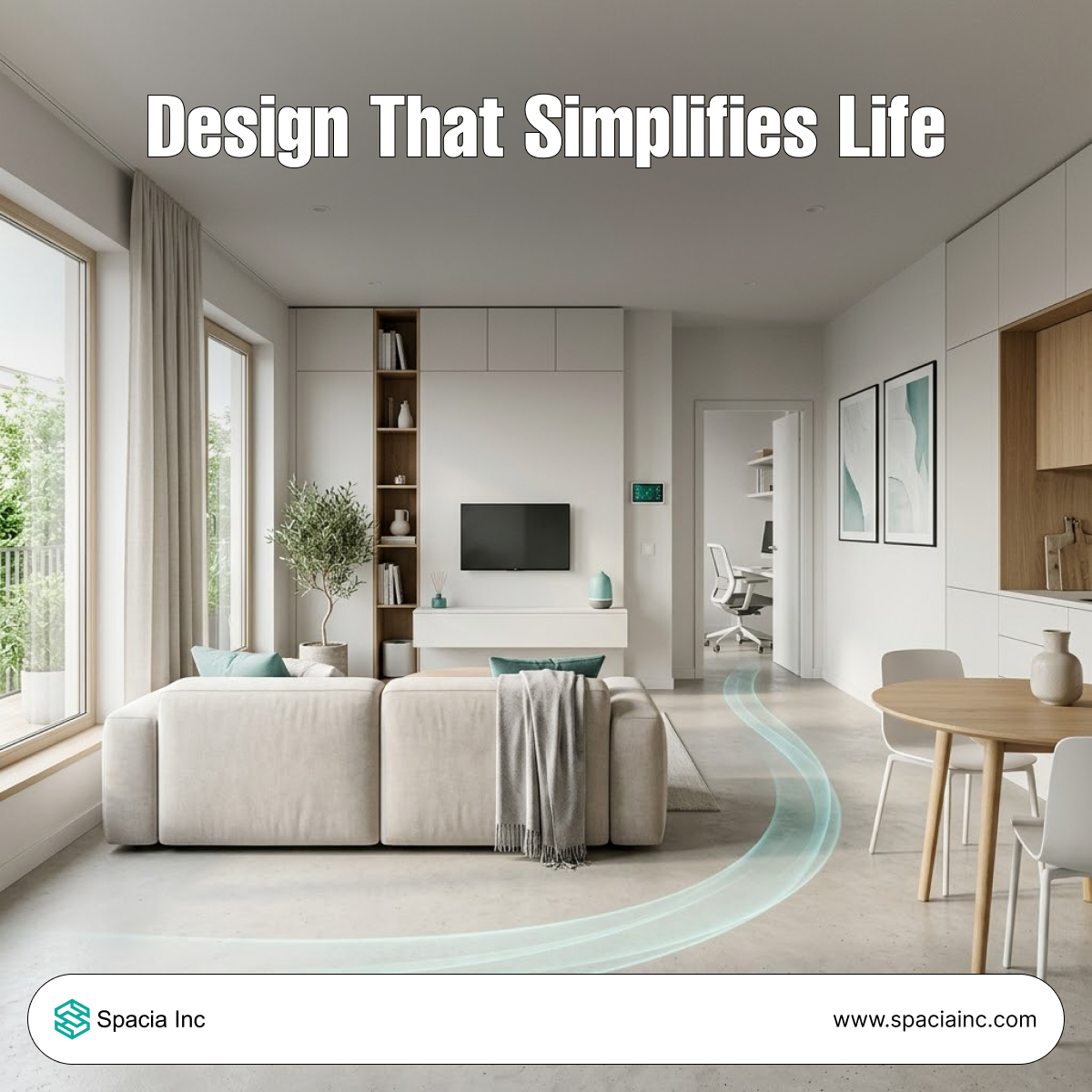 spaciainc's tweet photo. Well-designed spaces make everyday living simpler.

Spacia Inc. creates interiors that improve flow, organization, and comfort for modern lifestyles.

#SpaciaInc #HomeDesign #SimpleLiving https://t.co/TnWMqUNjjR