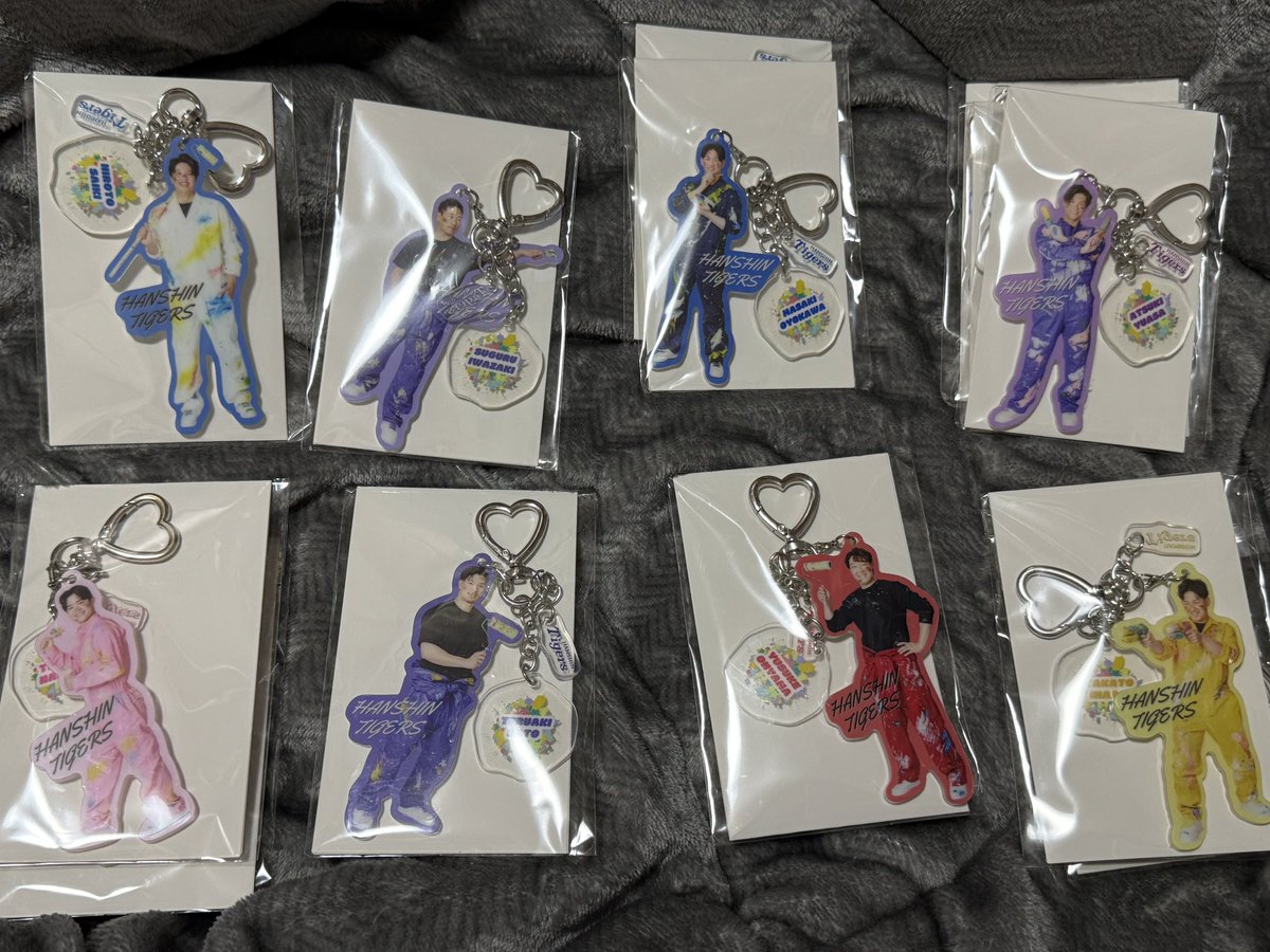 yui7170's tweet photo. TORACOシークレットアクリルキーホルダー
会場限定
交換していただける方いらっしゃいませんか😣

譲　大山、中野、佐藤、岩崎、伊原、才木、及川、湯浅

求　森下

#阪神　#阪神タイガース　#toraco
#シークレット https://t.co/QAkXYFJOfE