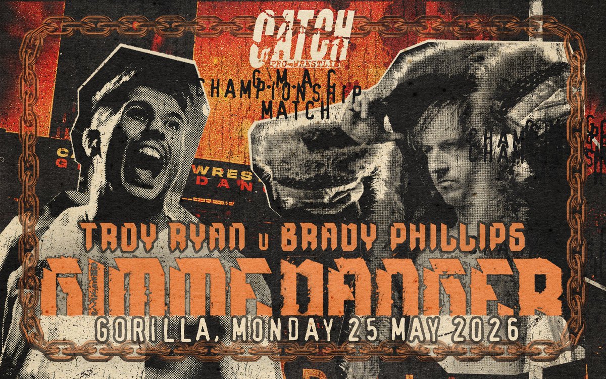 CATCH Pro-Wrestling - 25 May, next show tweet media
