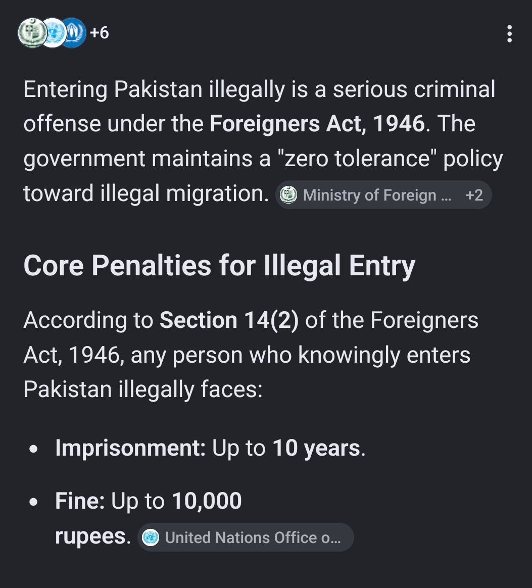 DublinTaxiDave's tweet photo. When it comes to dealing with illegal immigration Pakistan is an example of best international practice.

#IrelandisFull 
#EndDirectProvision 
#Remigration https://t.co/ZfktCTFipm