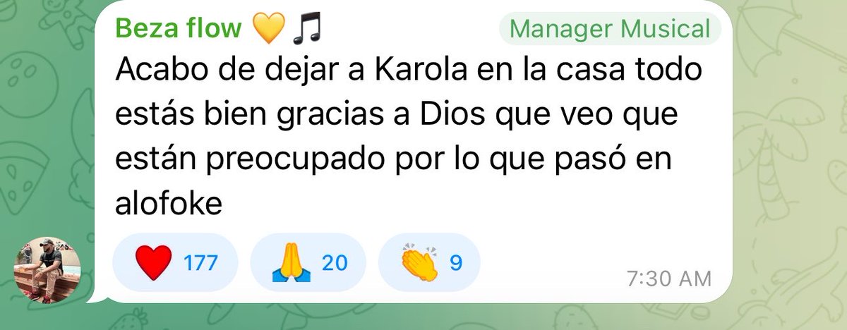 onlyor__'s tweet photo. @laydahian No creo que haya sido tapadera, pero sí creo que pasó algo más en el grupo de Karola su manager puso eso, algún lío se armó https://t.co/DTLdVu0oE8