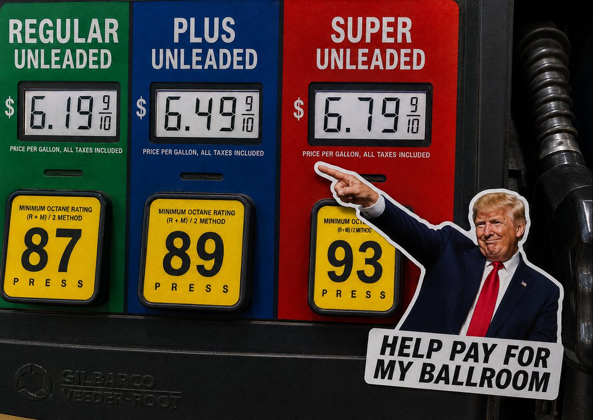 ConserveLetters's tweet photo. What are Epstein Gas Pump prices in your area? https://t.co/R5XTMqKNrW