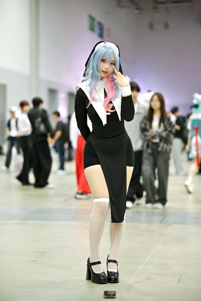 hililan_'s tweet photo. #cosplay

래빗홀 - 수녀 미쿠 
��진 너무 감사드립니다 🫶🫶 https://t.co/FqXsAnjbki