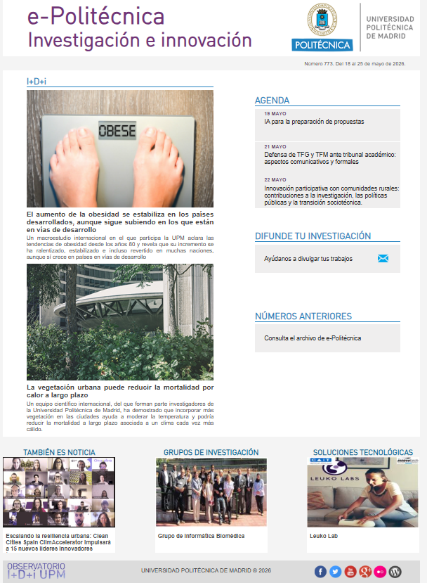 Universidad Politécnica de Madrid tweet media