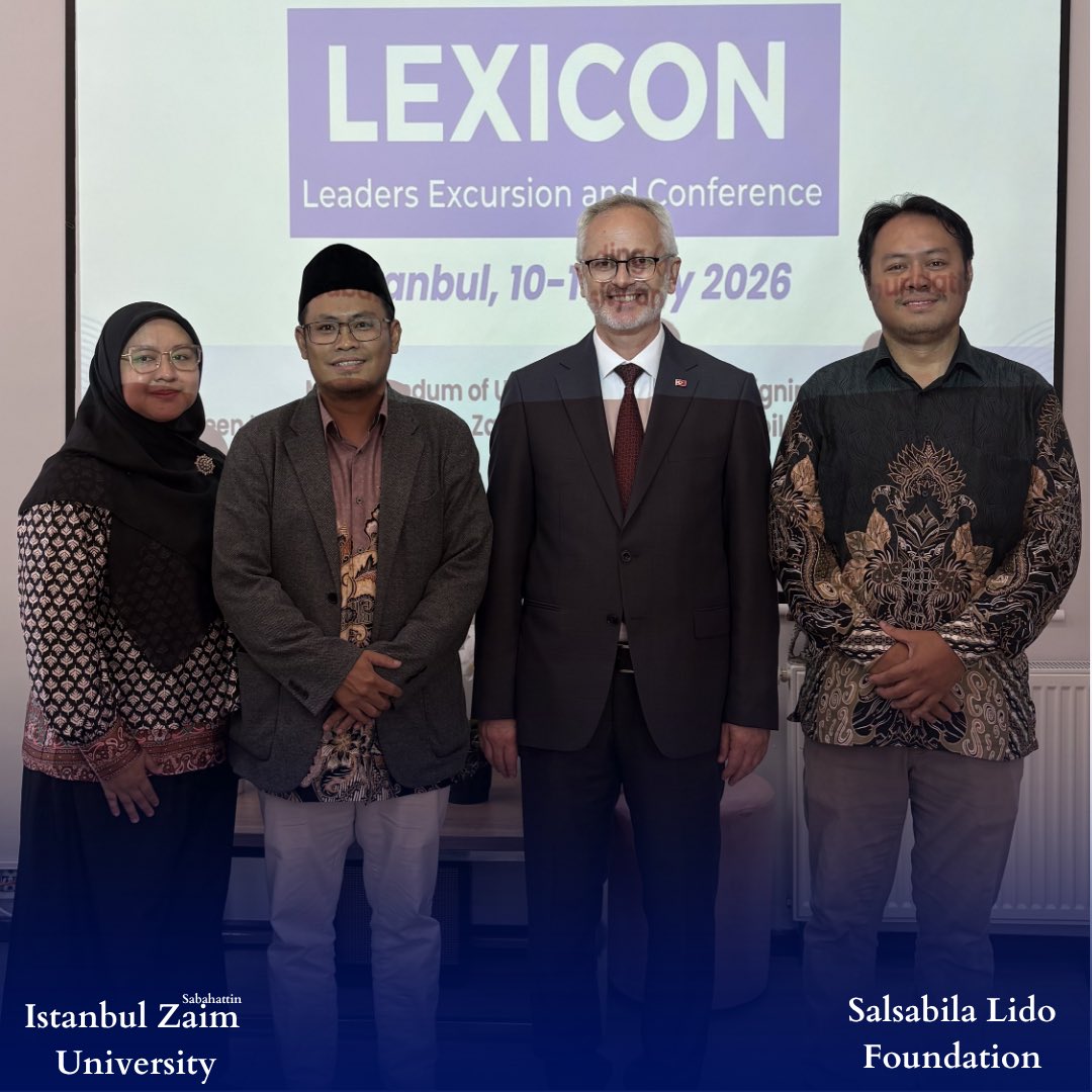 zaimglobal's tweet photo. 🇮🇩🤝🇹🇷Istanbul Sabahattin Zaim University has officially signed MoU with the Salsabila Lido Foundation’s Highschools from Indonesia, marking an important step toward strengthening international cooperation and academic collaboration. https://t.co/G7eOhUc7Lb