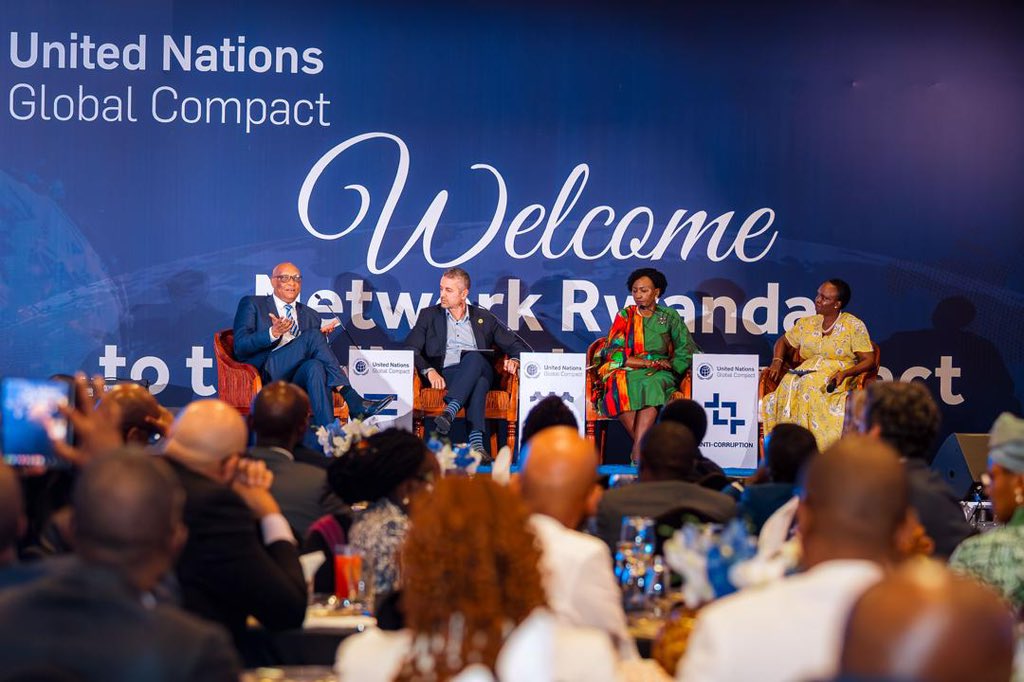 SongaAfrica's tweet photo. On Friday, Songa Africa joined partners and business leaders at the launch of the @UnitedNations Global Compact (UNGC) Network Rwanda, a key milestone in advancing private sector action toward the Sustainable Development Goals (SDGs). https://t.co/YnL8yKW7xl