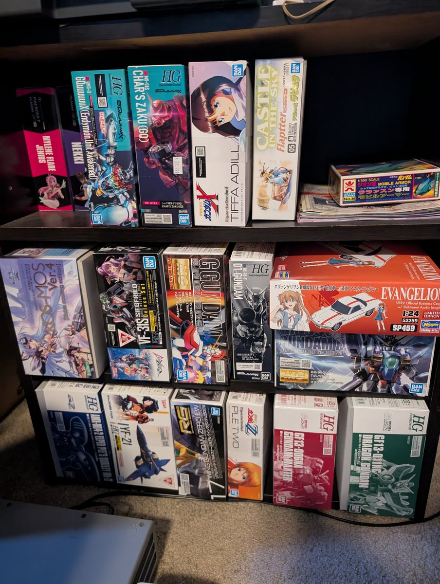 RetroBRW's tweet photo. @TsukimiBDohrnii Meanwhile my current backlog... (I'm never going to get done!) https://t.co/x07FjYRN1J