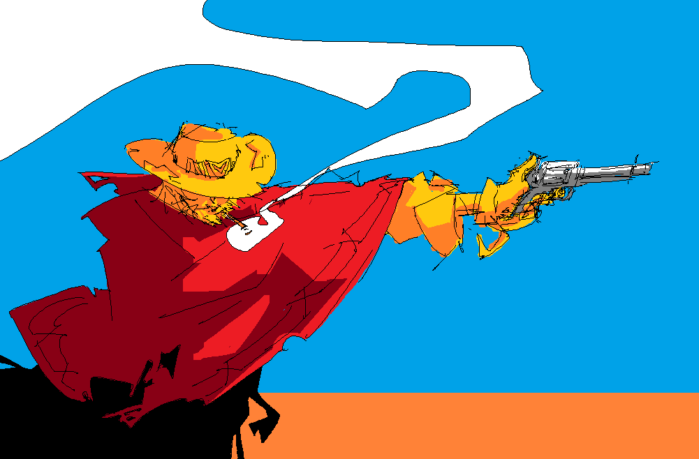 v1rtual_idiocy's tweet photo. MSPaint Cassidy 
#overwatch https://t.co/CGmX1YbA5F