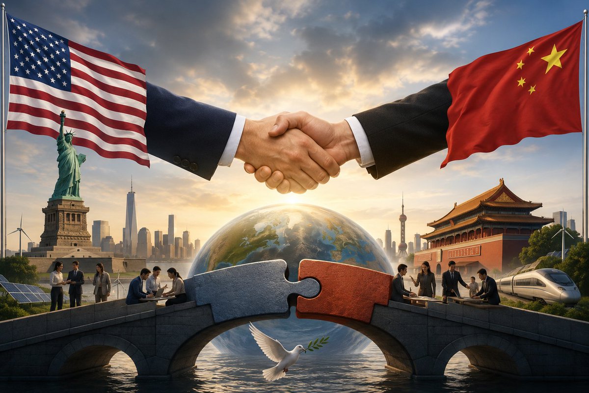 KhurshidAnswers's tweet photo. The essence of stable great power relations lies in acknowledging natural differences “with grace” and recognizing that “freedom and equity must go together”. This principle applies not only to smaller states but equally to the largest powers, who must learn to coexist. https://t.co/3nIGb8EK3X