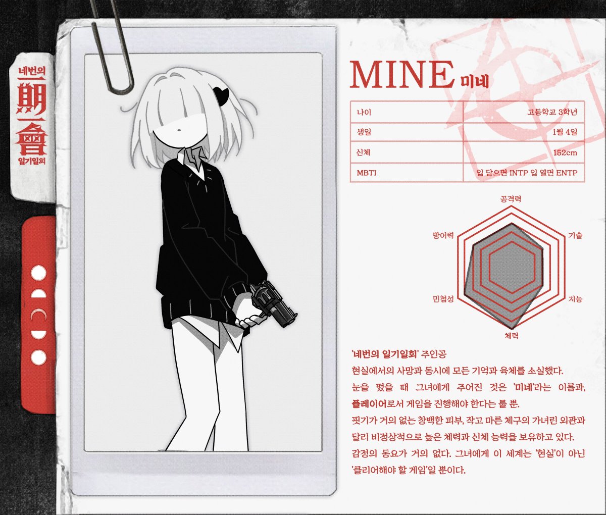 4_moments_'s tweet photo. ░▒▓　FILE UNLOCKED　▓▒░

◤￣￣￣￣￣￣￣￣￣￣￣￣￣◥
      𖦏  P1 『미네』의 정보를 입수　
◣＿＿＿＿＿＿＿＿＿＿＿＿＿◢ https://t.co/xKpDeh9KL2