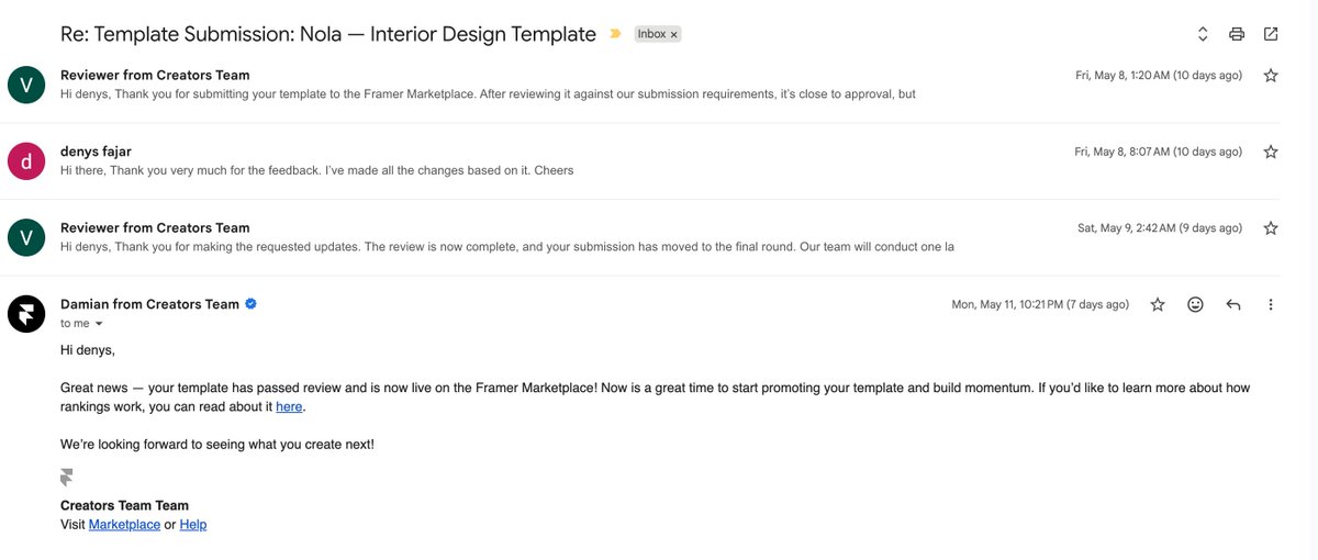 densfs_'s tweet photo. Last week: 1 rejection (minor feedback), then immediately accepted. Today: 0 rejections, straight to the marketplace.

Check this out :
https://t.co/GO80wbMhON https://t.co/rusrglDyYm