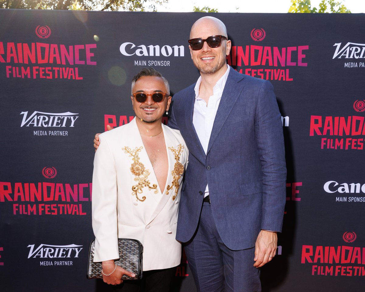 Raindance's tweet photo. The Official Programme for the 34th Raindance Film Festival is now live 🩷

Thank you to everyone who joined us last night at our Raindance Villa Party in partnership with Main Sponsor #CanonEMEAPro and Media Partner #Variety. 

Book your tickets now: https://t.co/ViH79dVZZM https://t.co/g6glUM5V3o