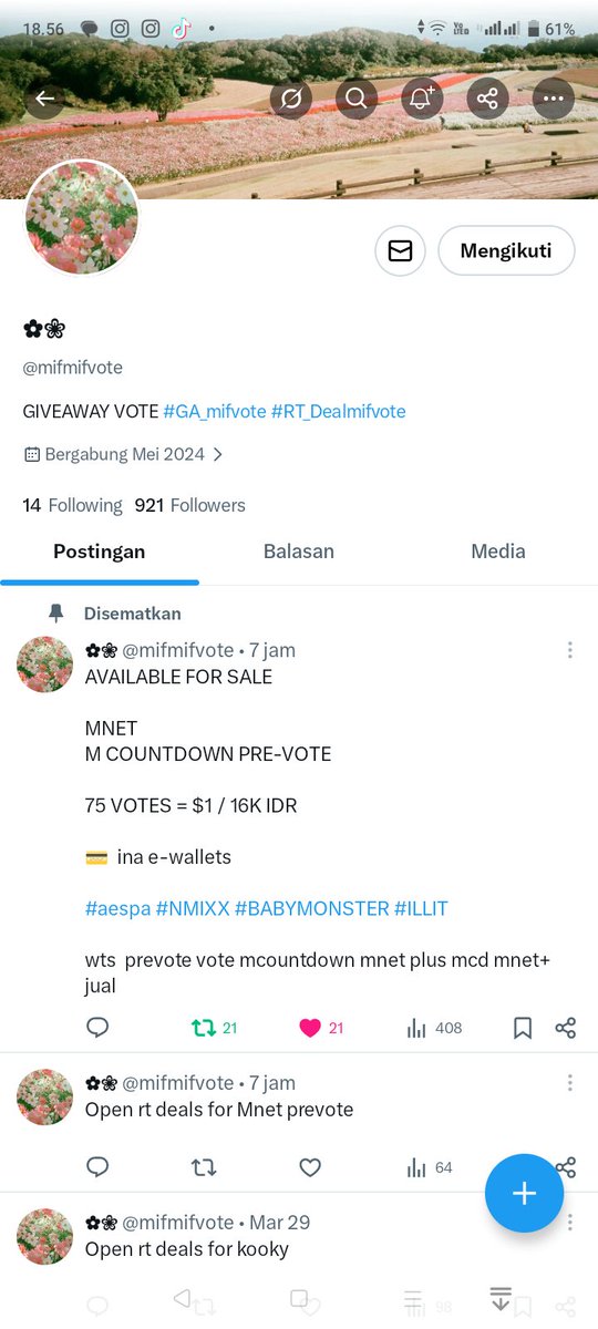 nazeaadhisa's tweet photo. @BABYMONSTERINTL @mifmifvote #BABYMONSTER https://t.co/tiJhv3oS2n