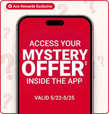 acehardwaremen1's tweet photo. 🎉 HOMETOWN DAYS MYSTERY REWARD IS HERE! 🎉

For 4 DAYS ONLY, check inside your ACE App to reveal your Mystery Reward! 👀🎁

You never know what savings or surprises are waiting for you!

Don’t have the app yet? No worries! Just download Ace App and unlock your reward today.... https://t.co/RLi7qWK2bw