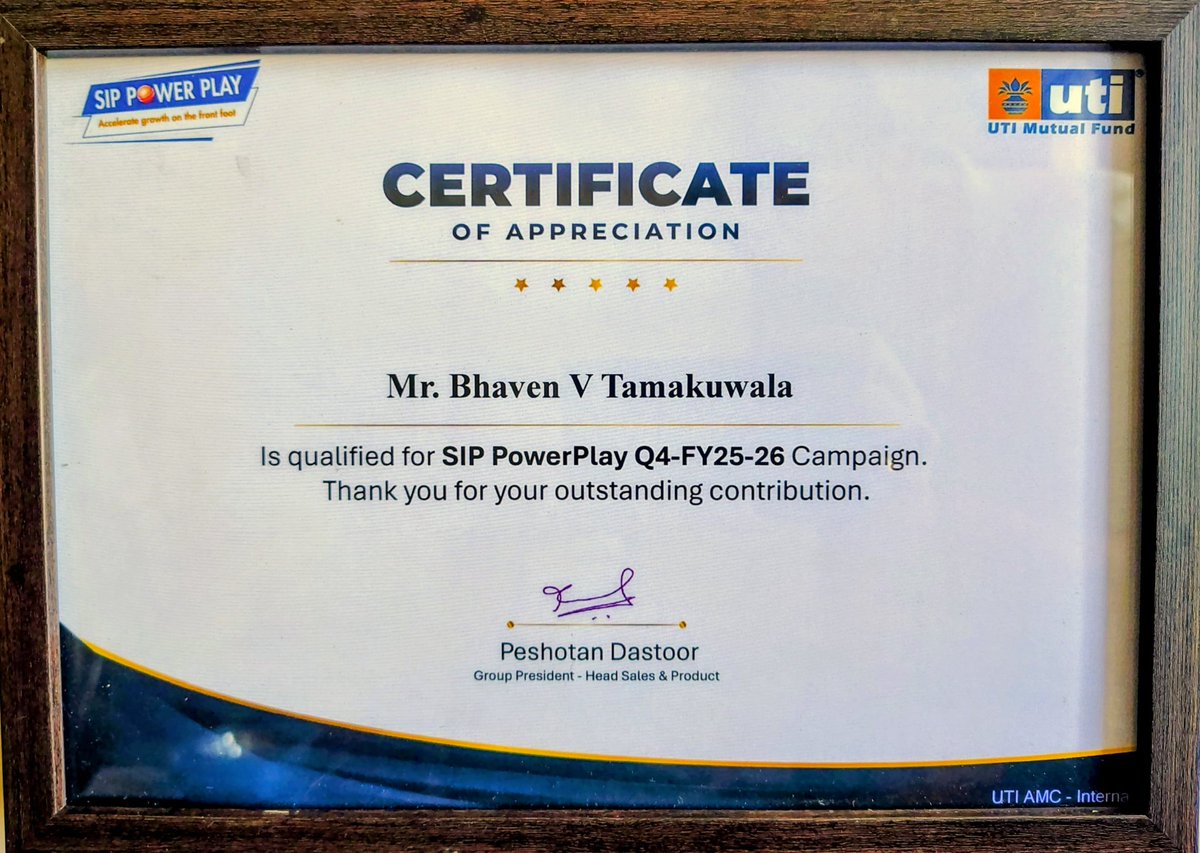 UrbanWealthCoIn's tweet photo. .✨ Recognition Received from UTI Mutual Fund, 
Thanks to the relentless spirit of Team Urban Wealth &amp; Co. ✨ 

#MutualFundsSahiHai
#OneTeamOneGoal
#UrbanWealth https://t.co/xZJhP2iKcL