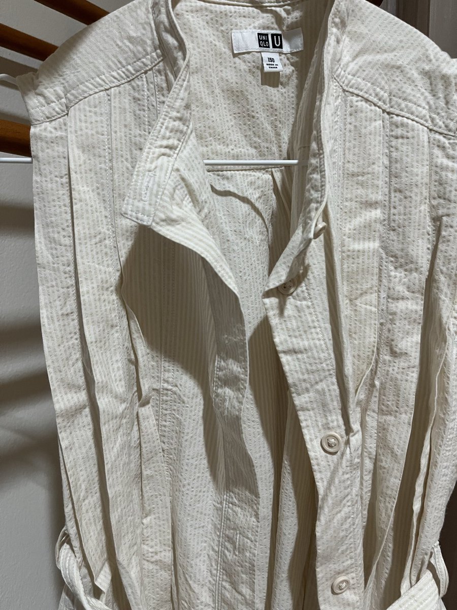 dearNplease's tweet photo. เดรสยูนิ ครีม 

size : 150 (kids size) หรือ xs-s (163 ใส่แล้วประมาณเข่า) 
price : 70฿ https://t.co/OgOnw7iz9O