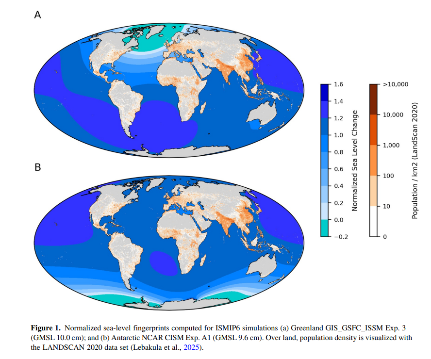 SipaSusdev's tweet photo. "Quantifying Asymmetries in the Societal Impact of Mass Loss From the Antarctic and Greenland Ice Sheets," research by @ColumbiaSIPA PhD alum Sol Hsiang, et al: https://t.co/W7zqDqhSZ0 @EarthsFutureEiC https://t.co/HzQMANWYy2