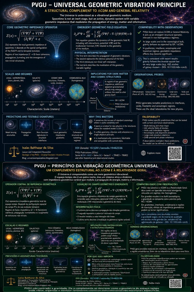 O Universo em Paradoxo tweet media