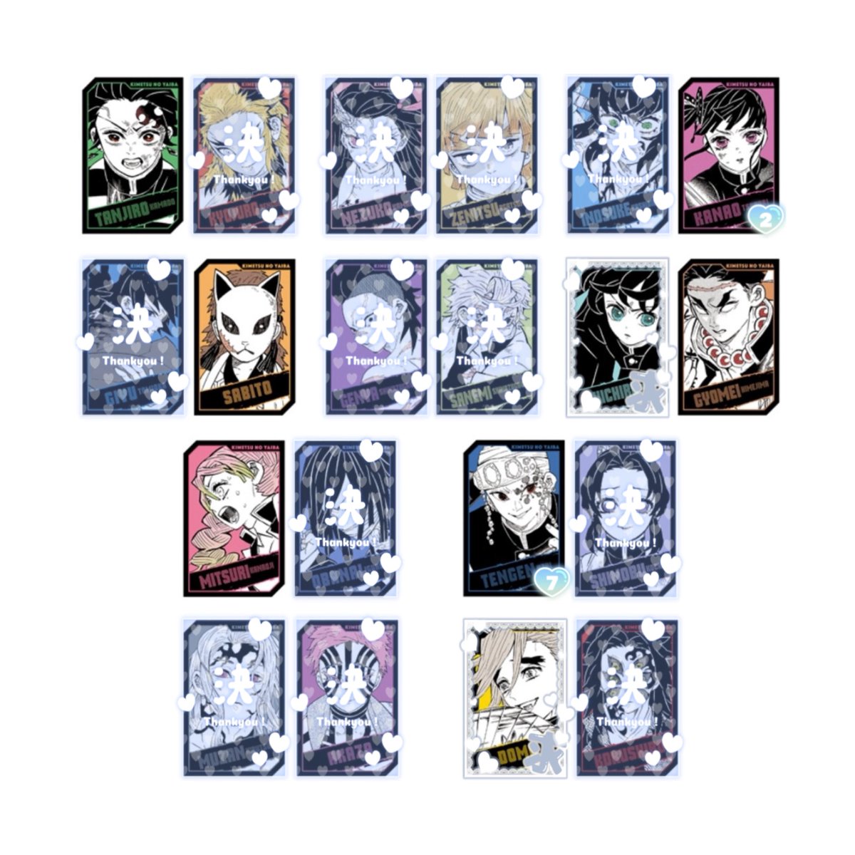 RT @r_xx_ya: 鬼滅の刃 ジャンプフェスタ ジャンフェス キャラクターズ