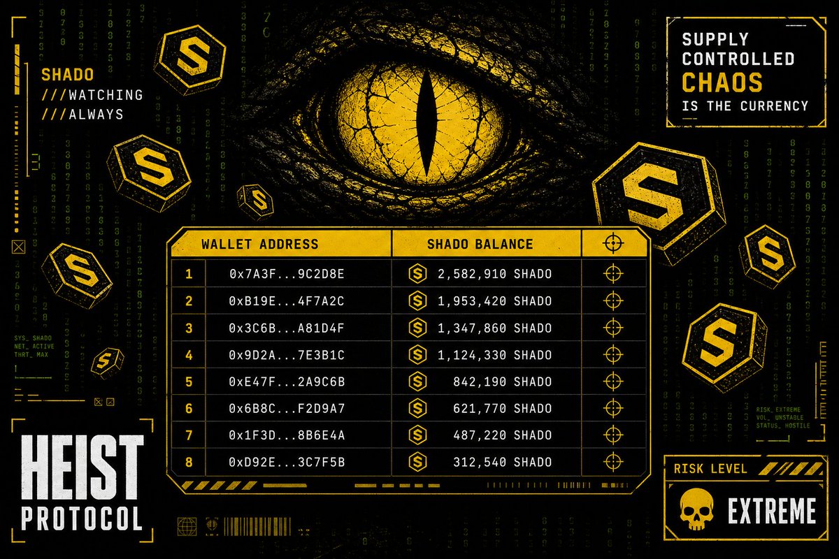Heist Protocol tweet media