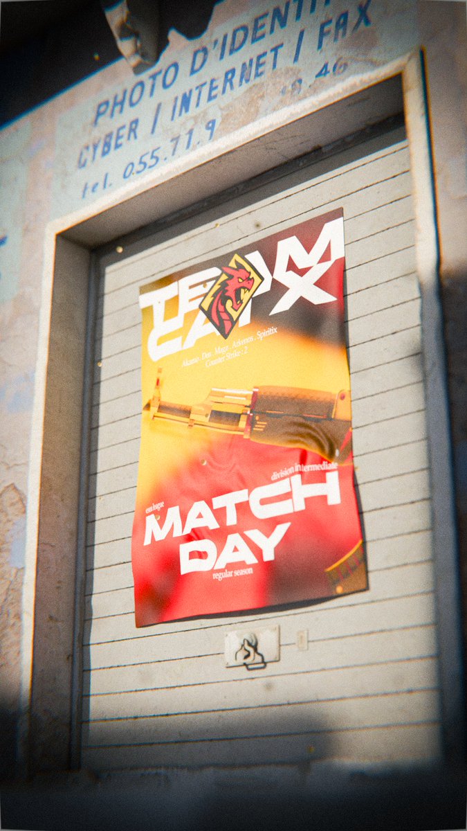 TeamCATx's tweet photo. JOUR DE MATCH

Ce soir Team CATx affronte EON 🇷🇺 pour son 13ème match de la saison

⏲️20:30
📺https://t.co/tF0i5jfVBN

🚨Les playoffs sont désormais sécurisés, c'est une occasion d'améliorer notre place au classement 

RDV sur le serveur 👊 https://t.co/LurVGxLEGU
