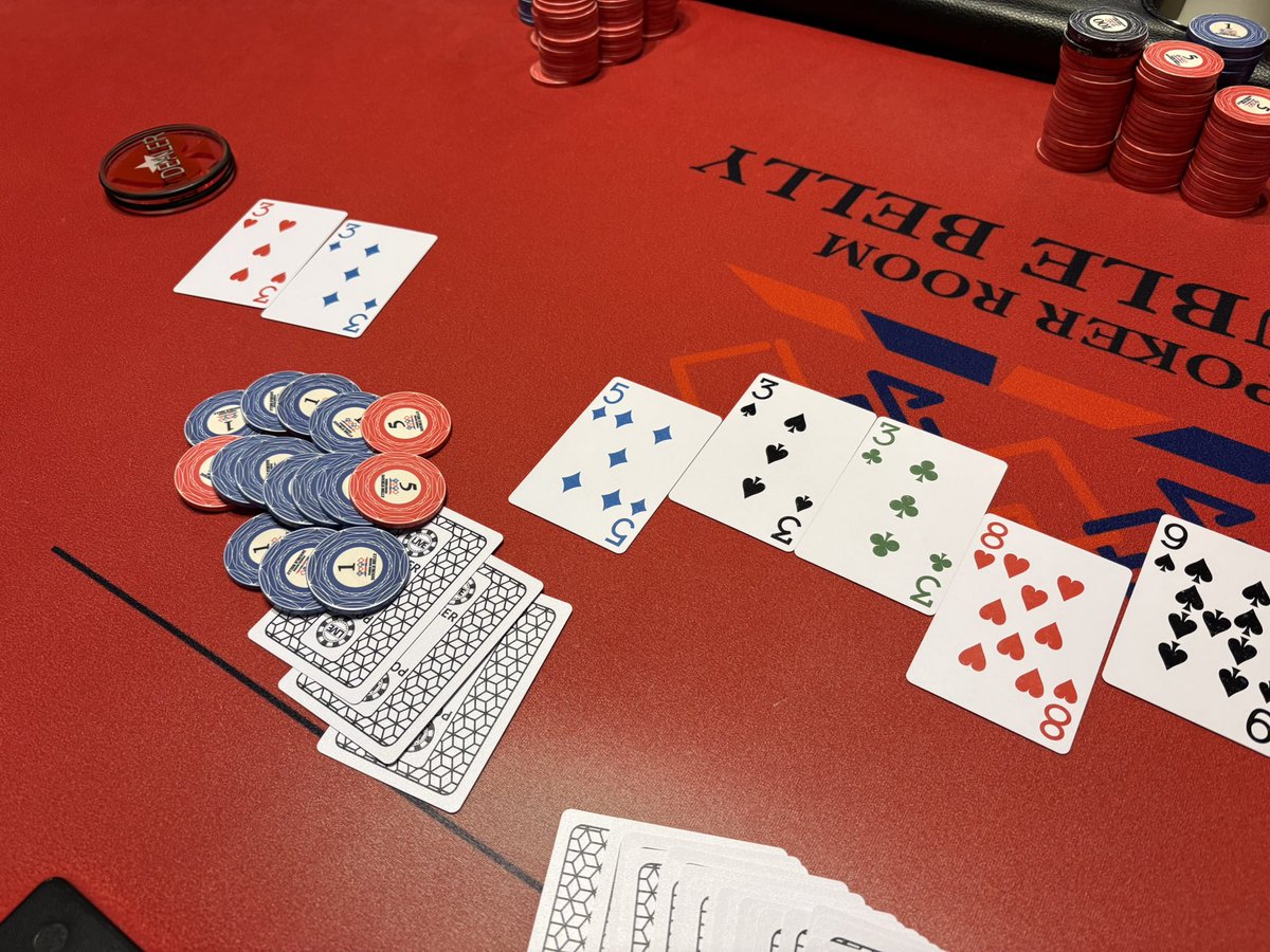POKER ROOM DOUBLE BELLY tweet media