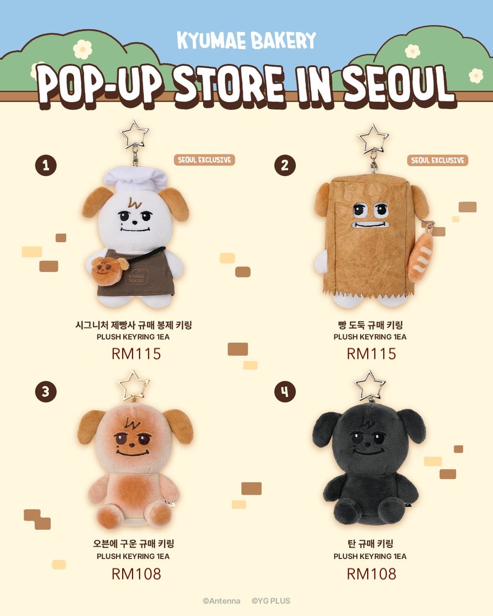 LuckySeven_MY's tweet photo. 🇲🇾MY GO | HELP RT
#KYUHYUN : KYUMAE BAKERY POP-UP STORE in SEOUL 🍞

💰Price —
Refer to picture

⏰ Close Order : 20 MAY, 10PM

📦 Postage (1KG) : RM8 WM / RM16 EM / RM28 SG
📮DM to order

#superjunior #pasarsuju #pasarsuperjunior https://t.co/II3ttumob4