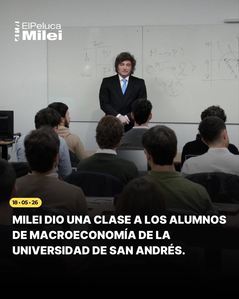 El Peluca Milei tweet media