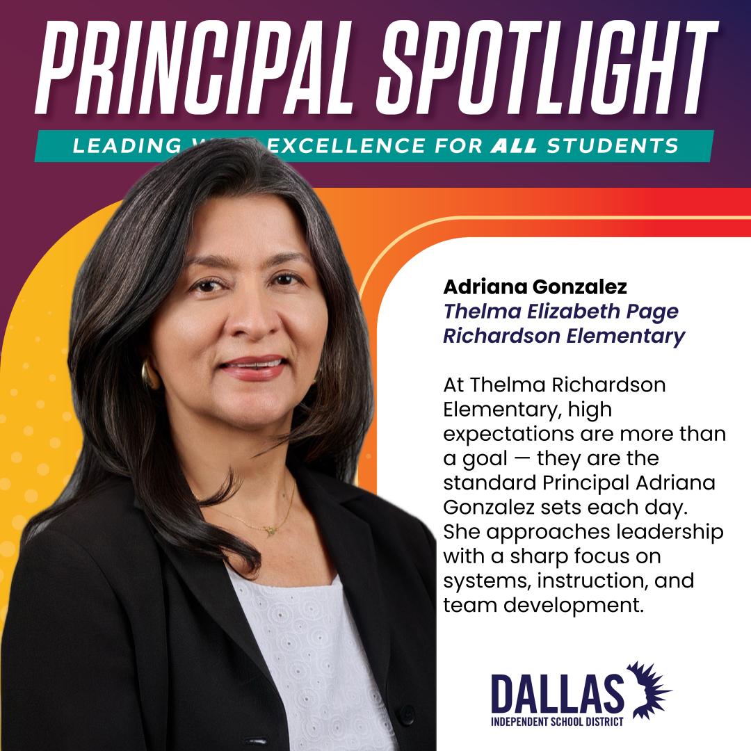 DallasISDSupt's tweet photo. When she’s not leading her campus, Principal Gonzalez enjoys spending hours in her garden. https://t.co/vDyQblU9rK