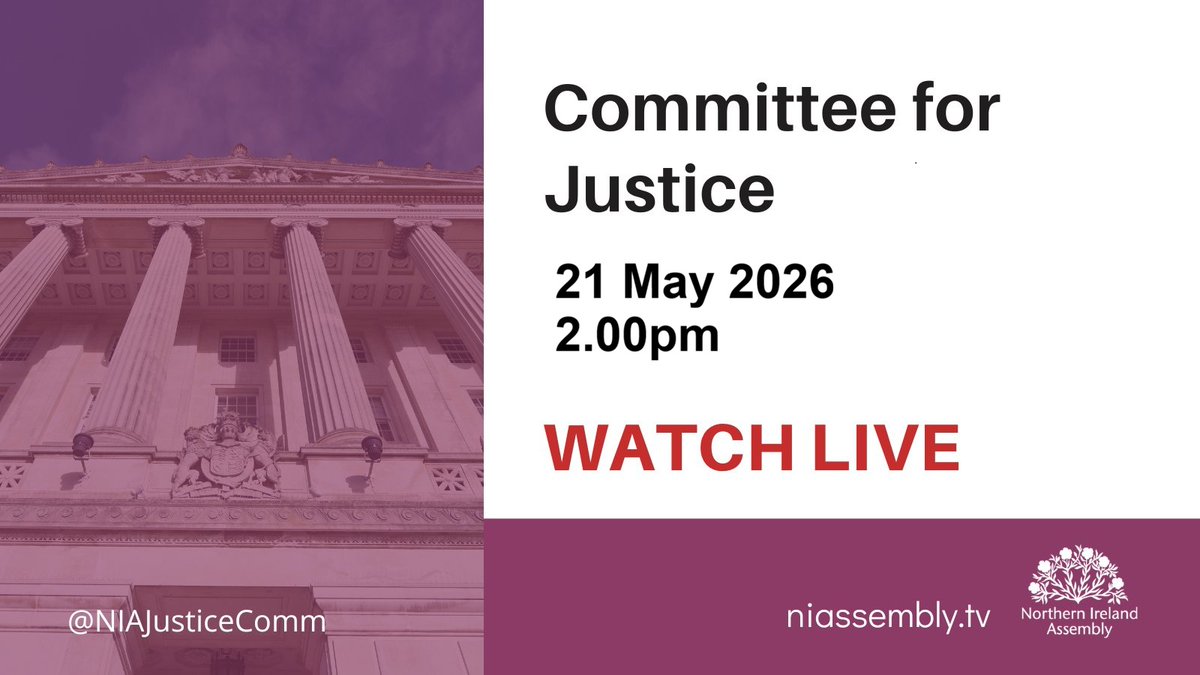 NIAJusticeComm's tweet photo. This Thursday the Committee will hear from the Probation Board NI regarding the Criminal Justice (Sentencing etc) Bill https://t.co/8meZGkg2c9