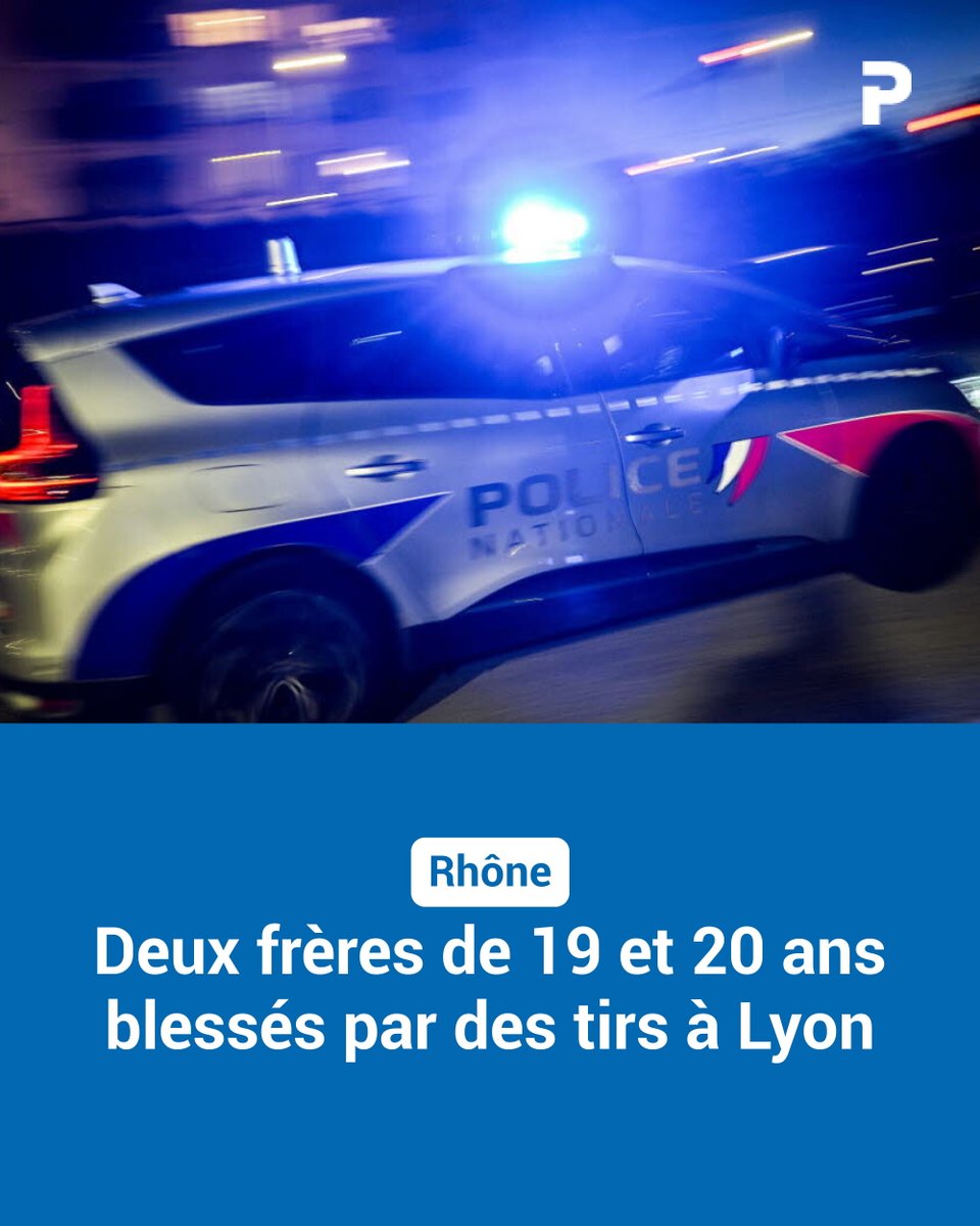 Le_Progres's tweet photo. Rhône. Deux frères de 19 et 20 ans blessés par des tirs à Lyon
➡️ https://t.co/y5eZev59os https://t.co/IH9TigJqzR