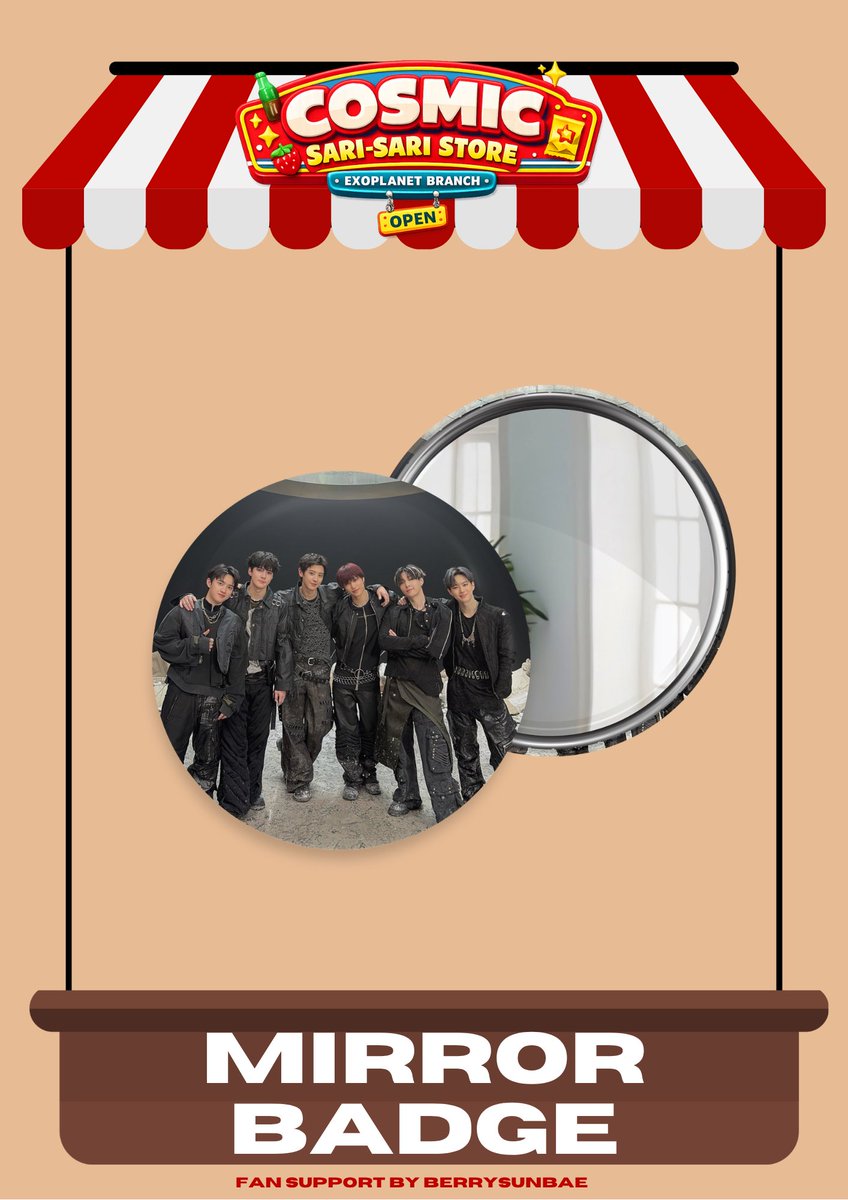 BerrySunbae's tweet photo. 21. Mirror Badge https://t.co/VmfPTLcEN3